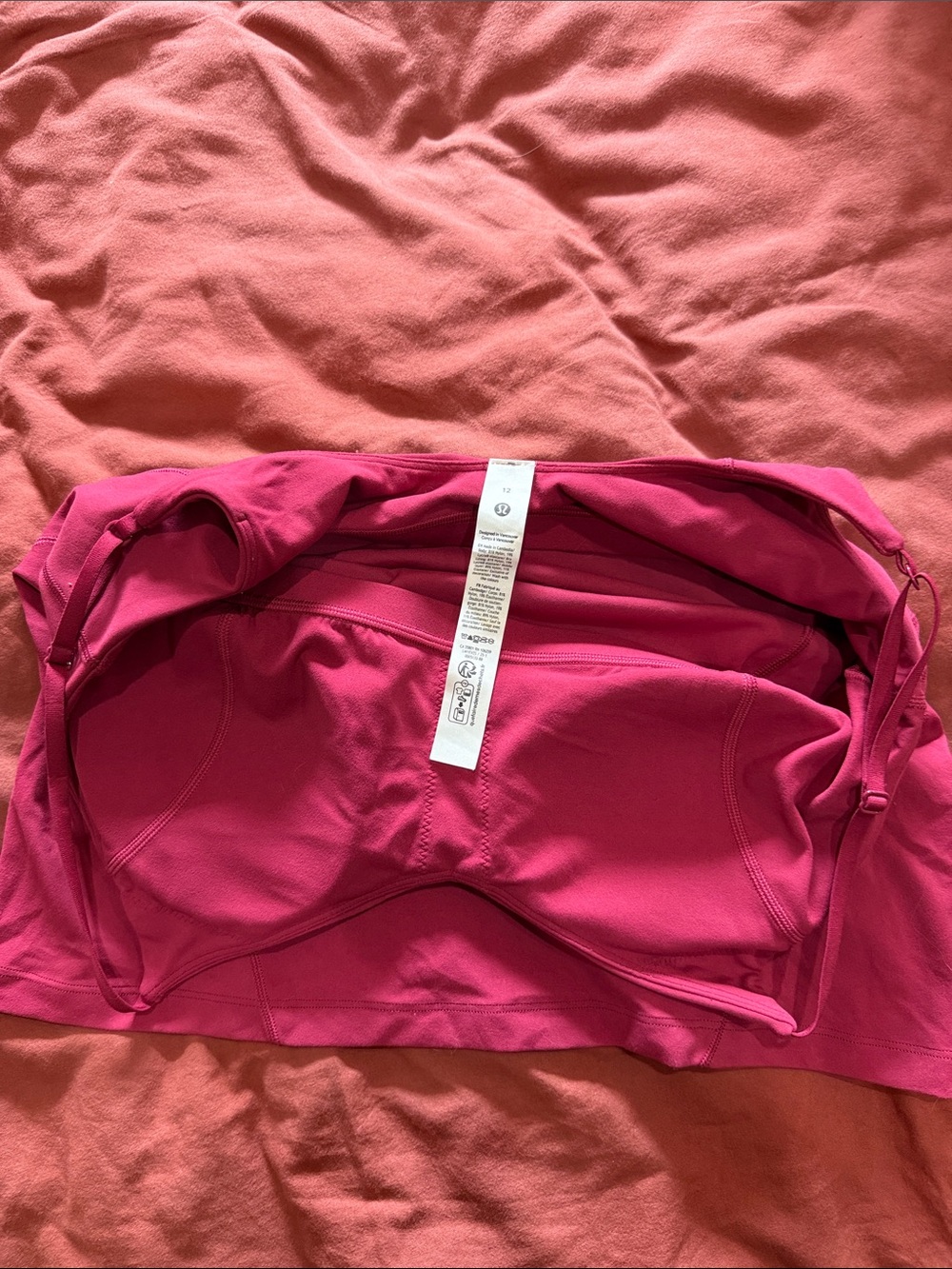 Lululemon Red Athletic Tank Size 12 - Picture 7 of 7
